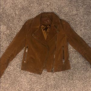 Blank NYC Camel Suede Jacket